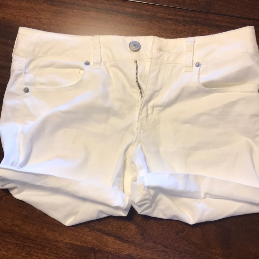 White shorts